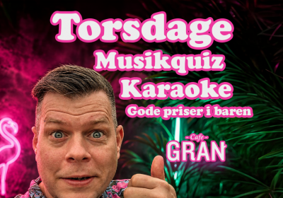 Quiz & karaokeaften - hver torsdag 8 oktober 
