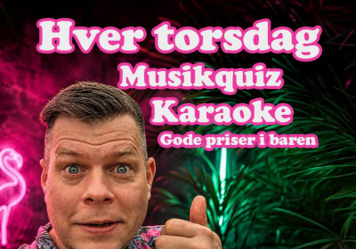 Quiz & karaokeaften - hver torsdag 25 juni